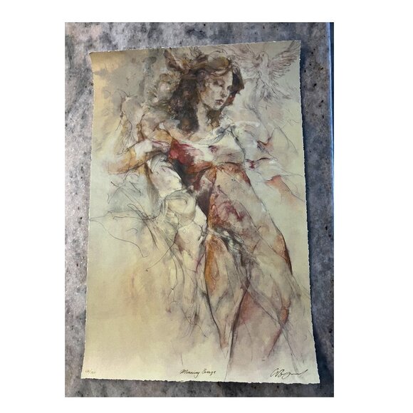 Unframed "Morning Breeze" by Gary Benfield Giclee Appraised $1,580 - Picture 1 of 9
